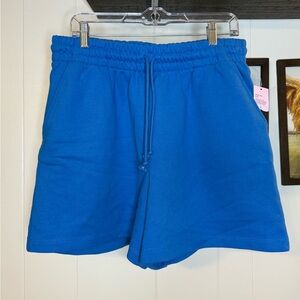 Target Vibrant Blue Drawstring Shorts